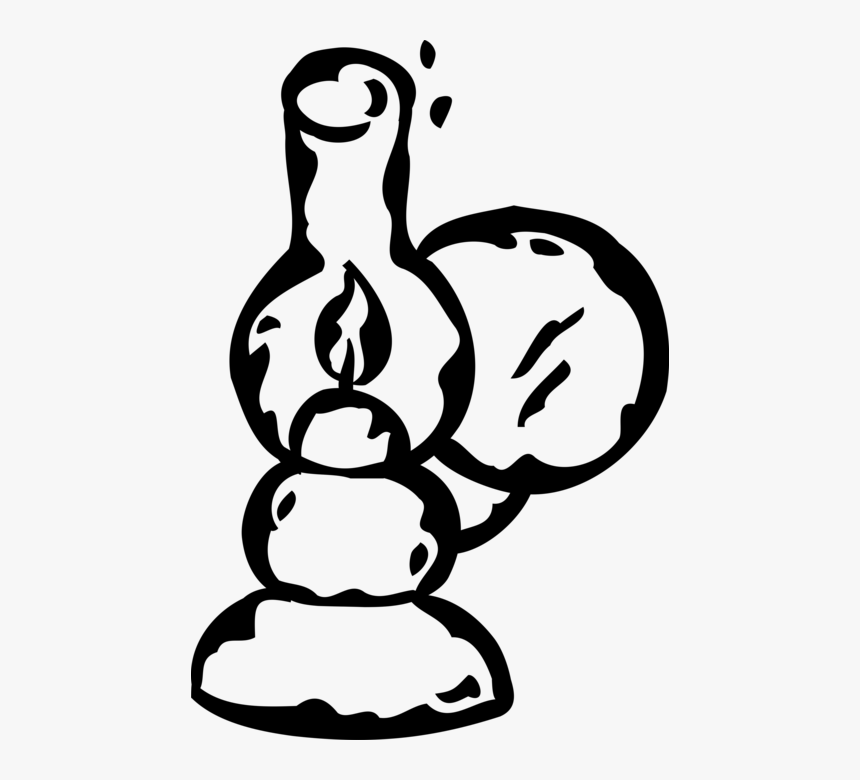 Oil Lamp Drawing, HD Png Download, Free Download