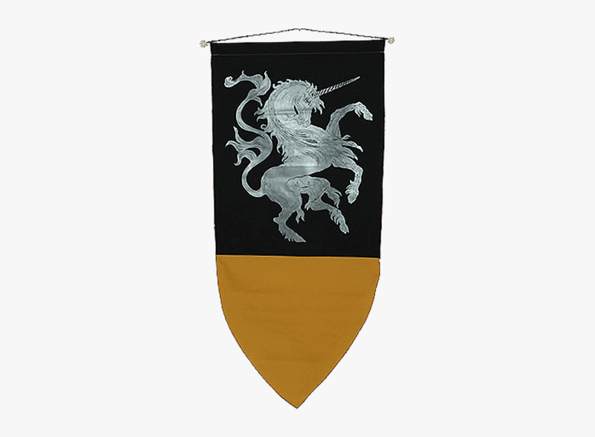 Rampant Unicorn Ed From - Medieval Banner Green Unicorn, HD Png Download, Free Download