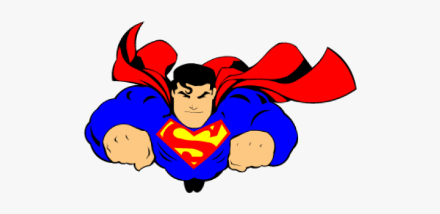 Superman Clipart Transparent Background - Superman Vector, HD Png Download, Free Download