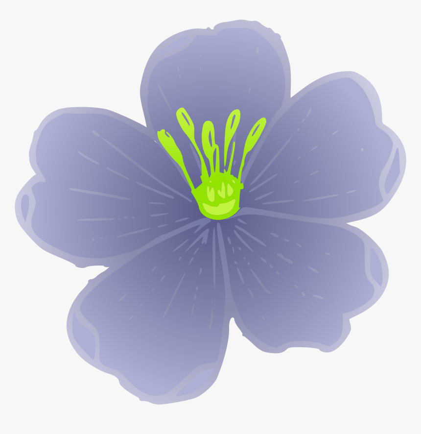 This Free Icons Png Design Of Western Blue Flax, Transparent Png, Free Download