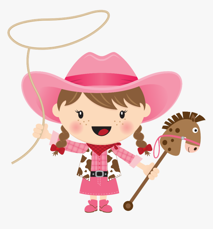 Horseshoe Clipart Western Roundup - Cowboy And Cowgirl Clip Art, HD Png Download, Free Download