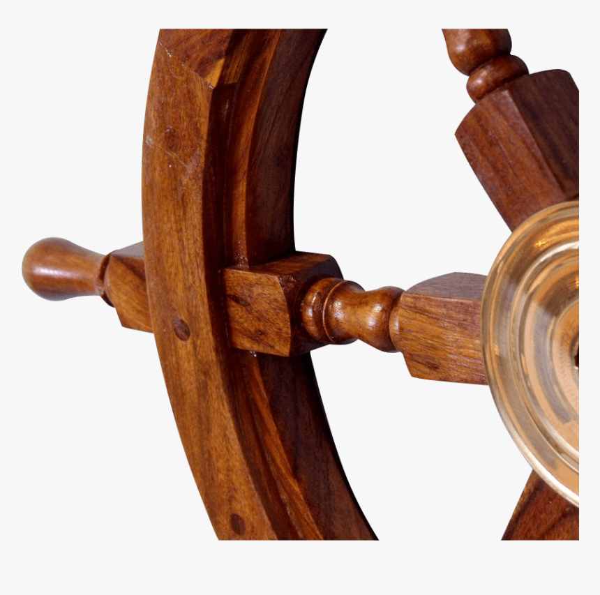 Wooden 15-inch Ship Wheel - Table, HD Png Download, Free Download