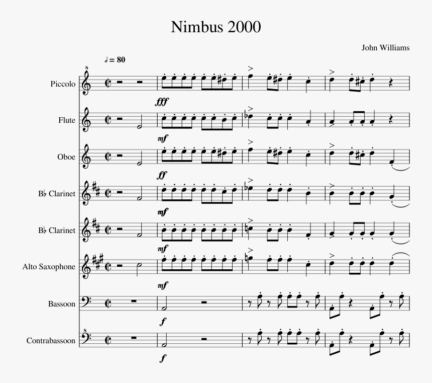 Nimbus 2000 Png - Walk It Like I Talk It Sheet Music, Transparent Png, Free Download