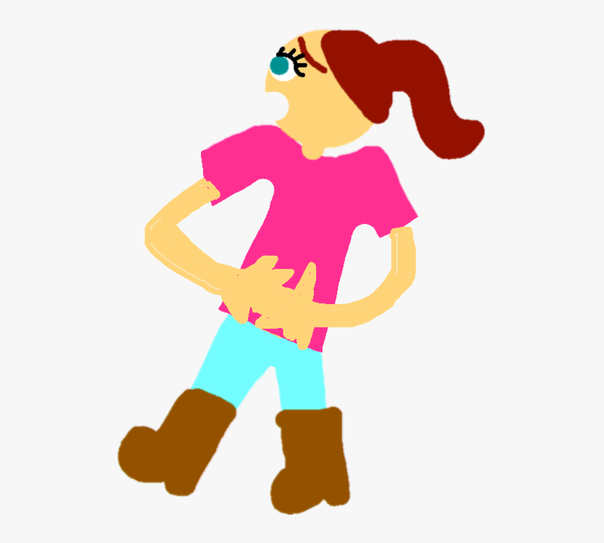 Scared Girl Png, Transparent Png, Free Download