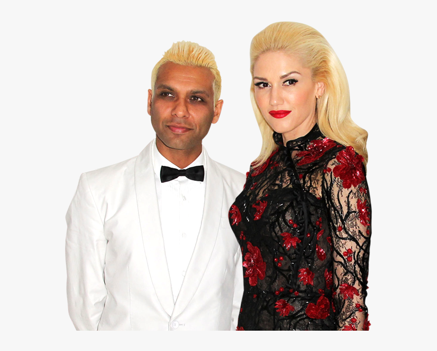 No Doubt"s Gwen Stefani And Tony Kanal On The Band"s - Tuxedo, HD Png Download, Free Download