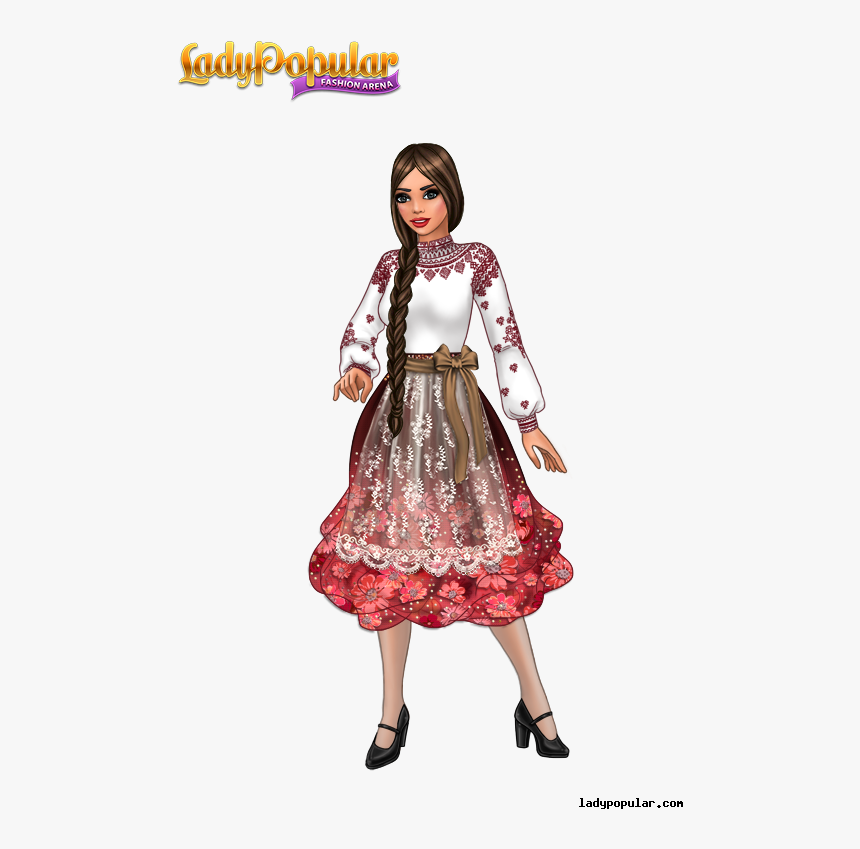 Venice Carnival Lady Popular - Doll, HD Png Download, Free Download