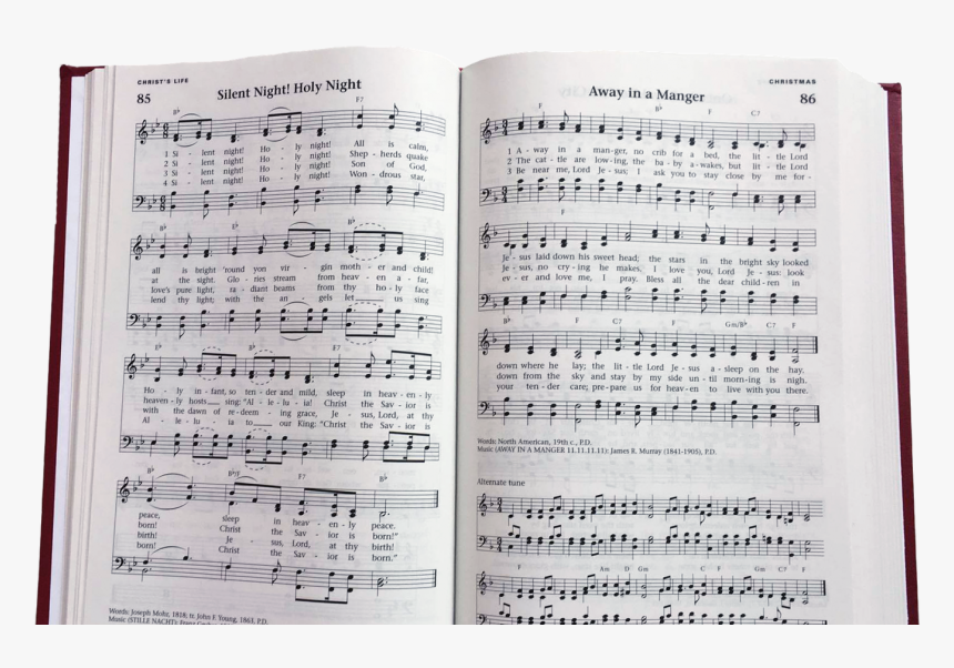 Holiday Sheet Music - Christmas Day, HD Png Download, Free Download