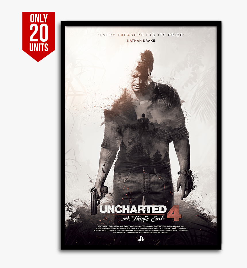 Uncharted 4 Poster - Uncharted 4 Iphone Wallpaper Hd, HD Png Download, Free Download