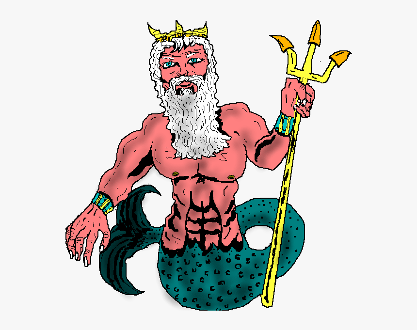 Free To Use Public Domain Religious Clip Art - Poseidon Clipart Png, Transparent Png, Free Download
