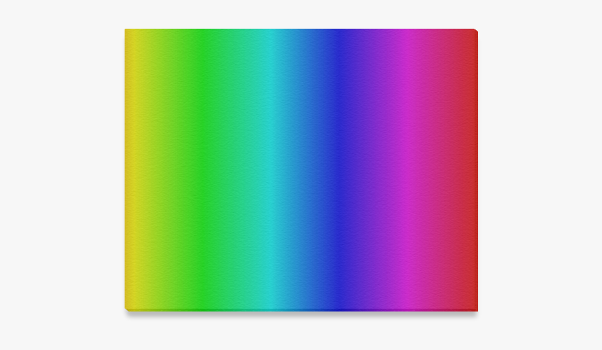 Crayon Box Ombre Rainbow Canvas Print 20"x16" - Majorelle Blue, HD Png Download, Free Download