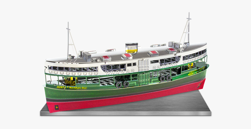 Picture Of Hong Kong Star Ferry - Metal Earth Hong Kong Star Ferry, HD Png Download, Free Download