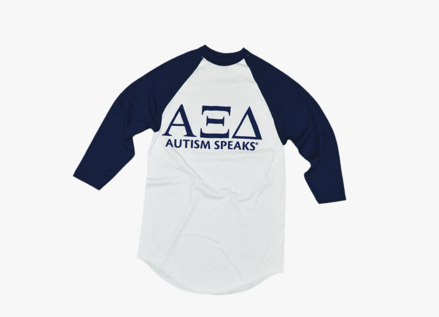 Alpha Xi Delta Autismspeaks Quatersleeve - Long-sleeved T-shirt, HD Png Download, Free Download