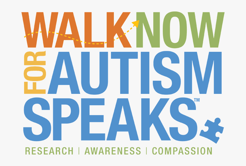 Walk Now For Autism Speaks - Autism Speaks Walk Logo, HD Png Download, Free Download