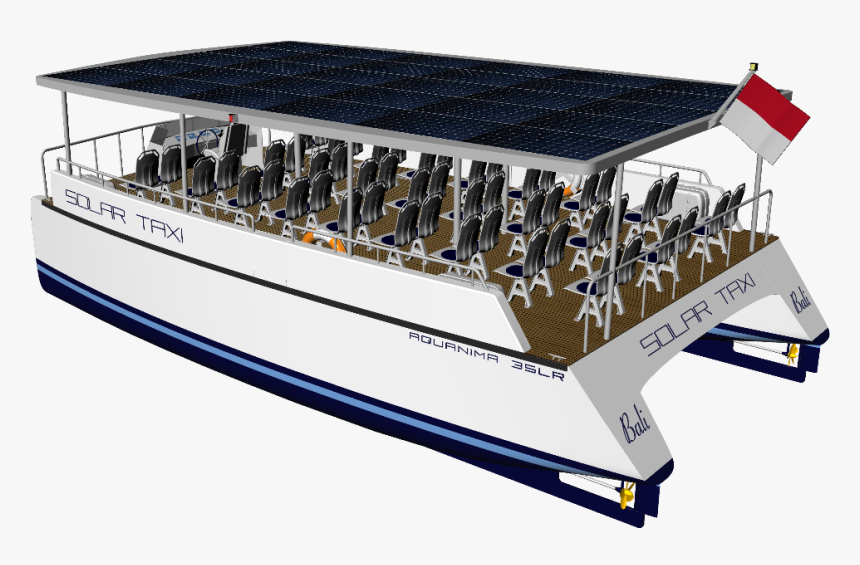 100 Passenger Solar Boat, HD Png Download, Free Download