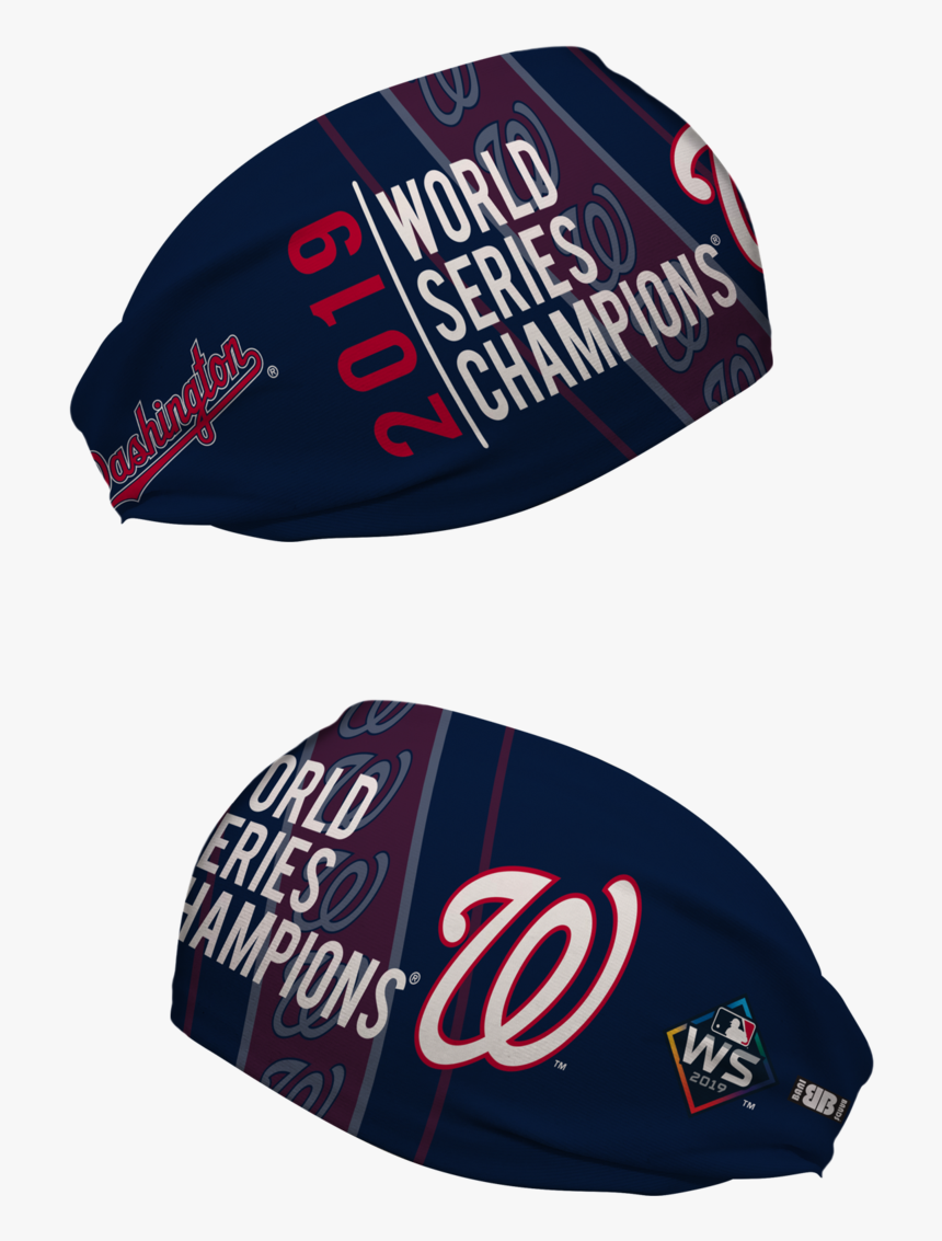 Washington Nationals World Series Champion Headbands - Carmine, HD Png Download, Free Download