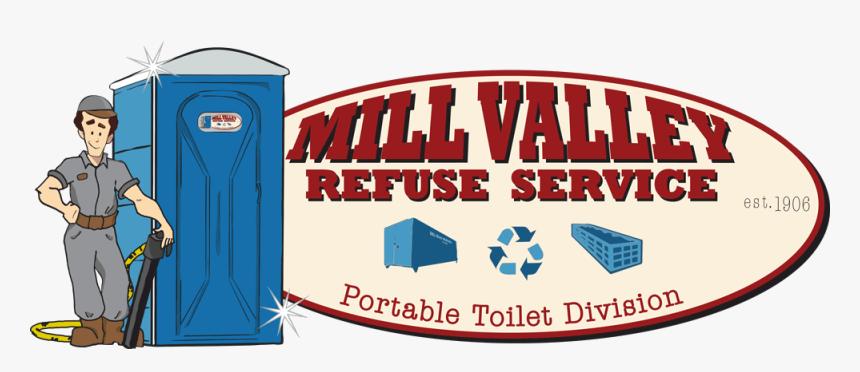 Mill Valley Refuse Portable Toilet Service, HD Png Download, Free Download