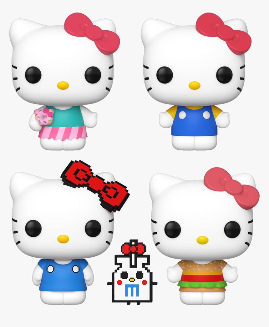 Hello Kitty Purrfect Funko Pop Vinyl Bundle - Hello Kitty Anniversary Pop, HD Png Download, Free Download