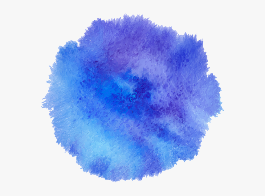 Watercolor Splatter Transparent Png Image - Blue Watercolor Splash Png, Png Download, Free Download