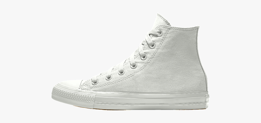 Converse Chuck Taylor Png - High Top White Converse, Transparent Png, Free Download