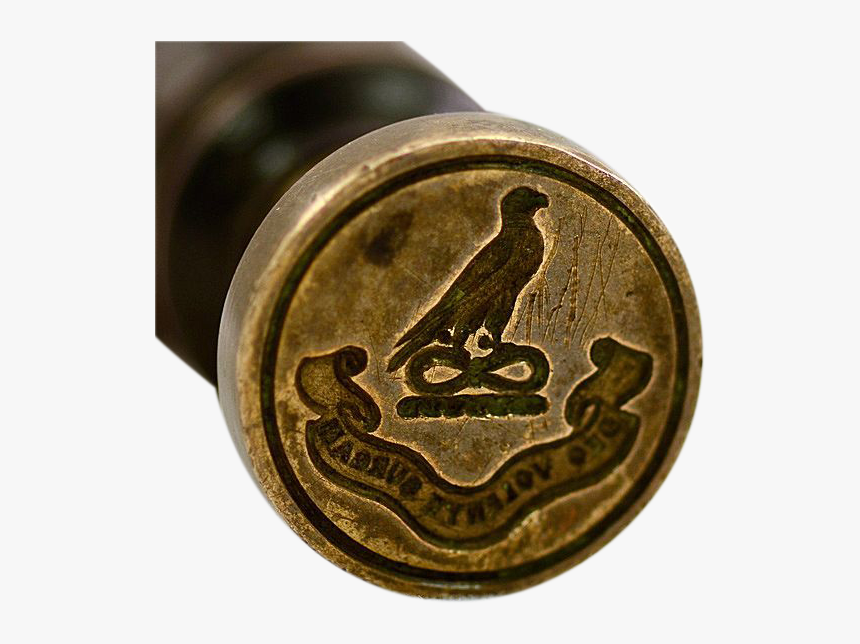 Brass Wax Seal Wolf, HD Png Download, Free Download