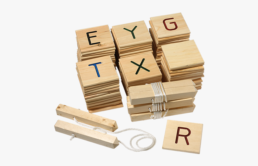 Giant Scrabble Tiles - Giant Scrabble Set, HD Png Download, Free Download