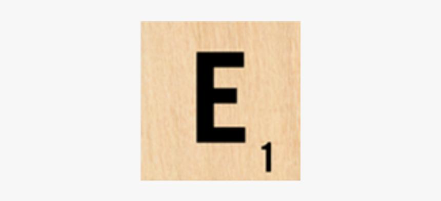 #scrabbleletter #scrabble #letter #e - Cross, HD Png Download, Free Download