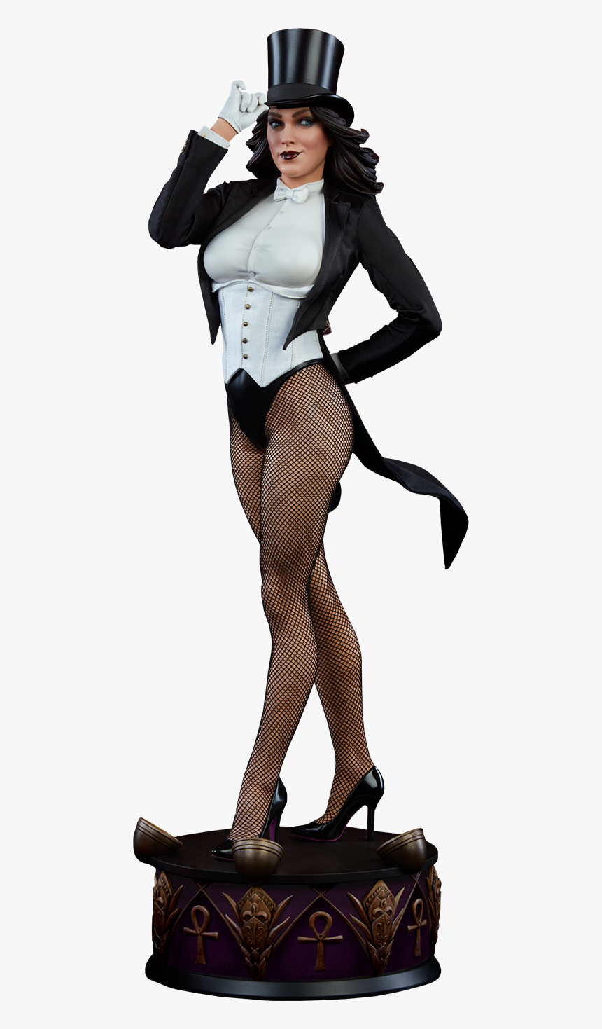 Dc Comics Zatanna Pf Statue - Dc Collectibles Sideshow Zatanna, HD Png Download, Free Download