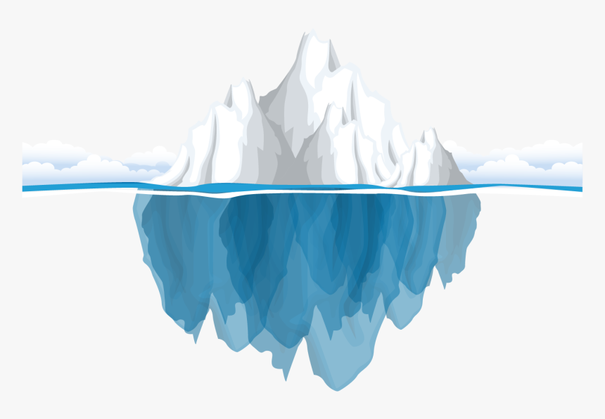 Ice Clipart Ocean - Transparent Background Iceberg Clipart, HD Png Download, Free Download