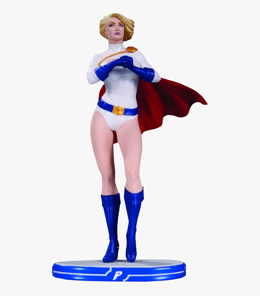 Power Girl Dc Cover Girl Statue - Dc Collectibles Power Girl Cover Girls, HD Png Download, Free Download