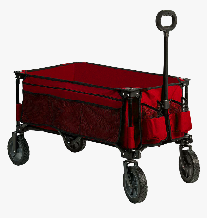 Transparent Red Wagon Png - Carrito Plegable Jardin Bogota, Png Download, Free Download
