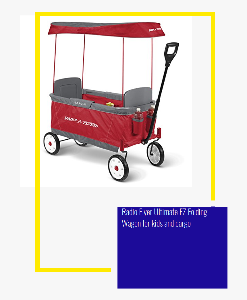 Radio Flyer Folding Wagon, HD Png Download, Free Download