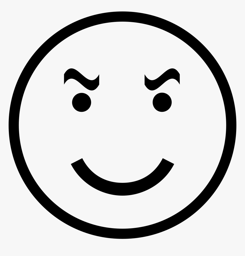 Wicked Smiley Face Clip Arts - Happy Icon, HD Png Download, Free Download