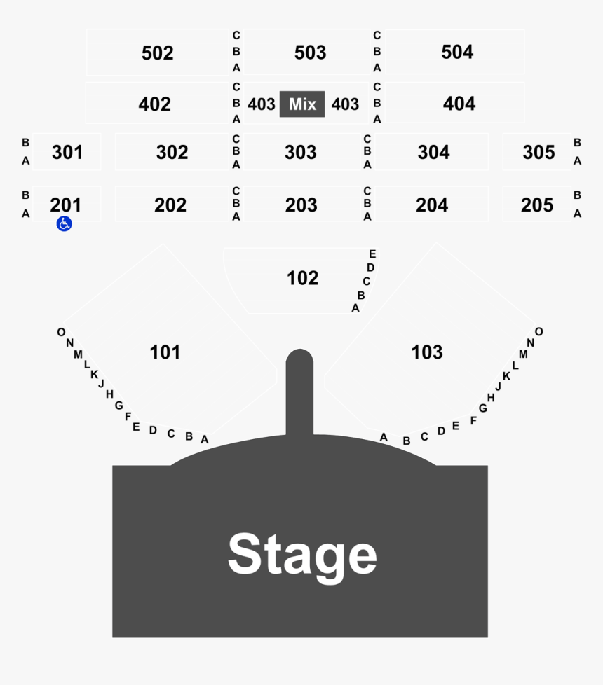Brown County Music Center Seating Chart, HD Png Download, Free Download