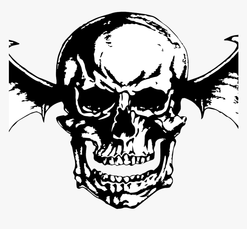 Avenged Sevenfold Logo - Avenged Sevenfold Skull Bat, HD Png Download, Free Download