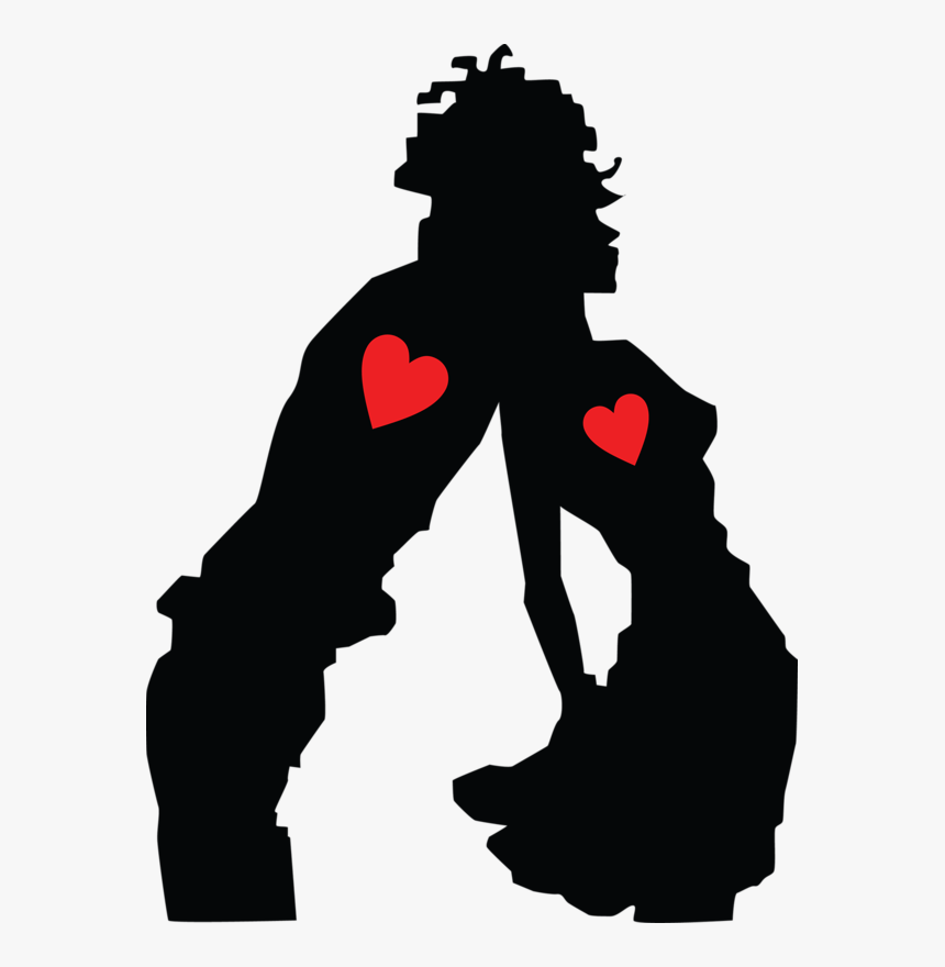 The Lovers Silhouette Drawing Couple - Lovers Clipart Black And White, HD Png Download, Free Download