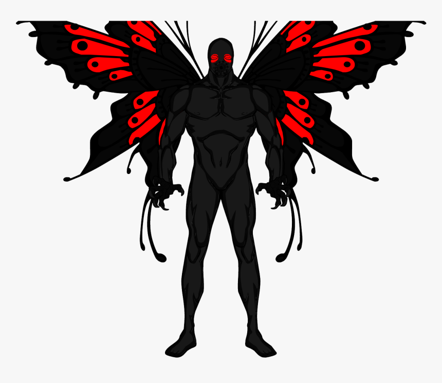 Moth Man Transparent Png Png Icon - Mothman Clipart, Png Download, Free Download