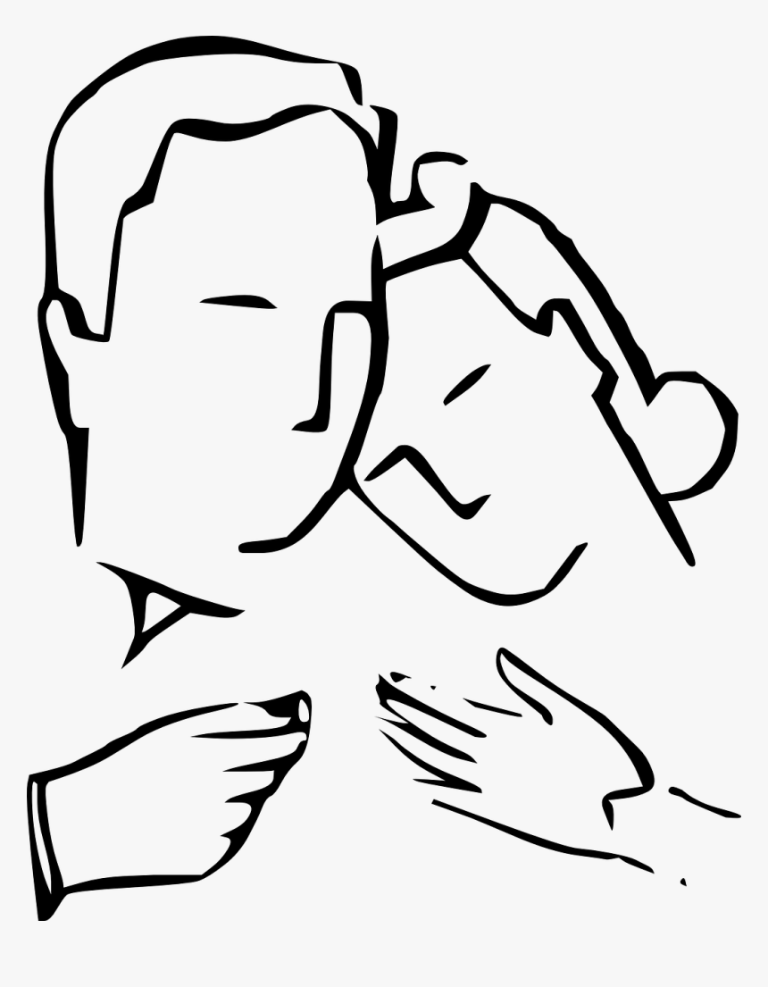 Husband And Wife Drawing, HD Png Download, Free Download