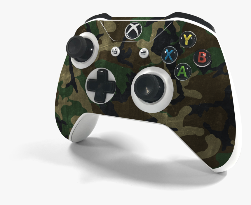 Xbox One S Controller Woodland Camo Decal Kit"
 Class="lazyload - New Xbox One Controller Camo, HD Png Download, Free Download