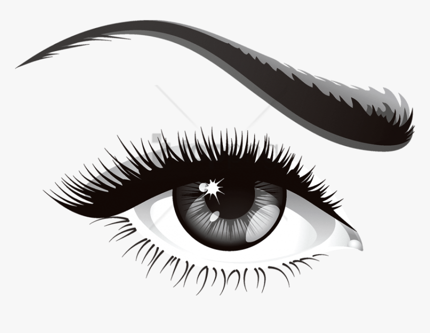 Lash Png Image With Transparent Background - Eyes With Lashes Png, Png Download, Free Download