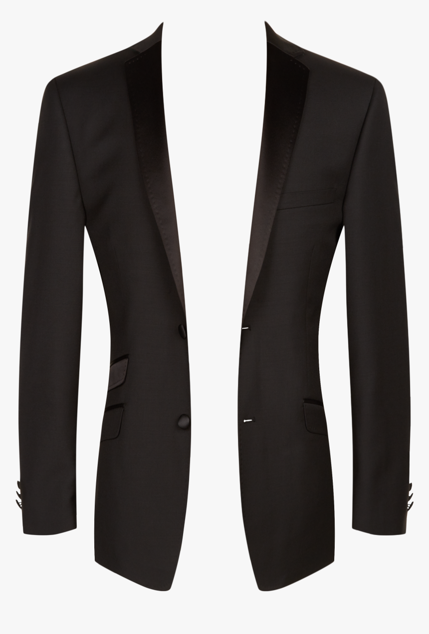 Black Jacket Transparent Suit, HD Png Download, Free Download