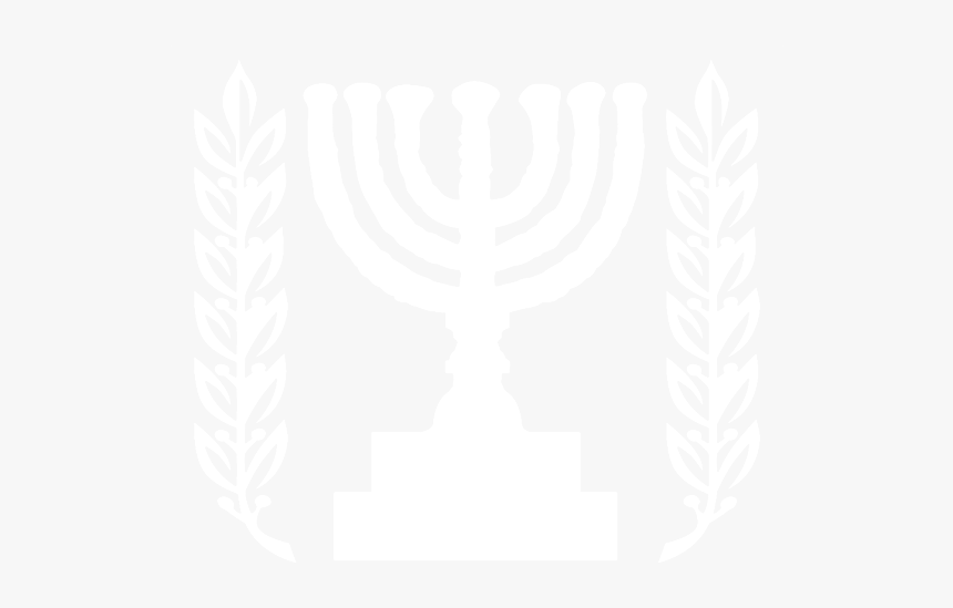 אייקון סמל מדינת ישראל - State Of Israel Menorah Badge, HD Png Download, Free Download