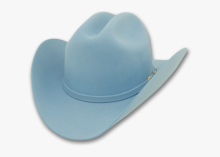 Light Blue Suede Cowboy Hat, HD Png Download, Free Download