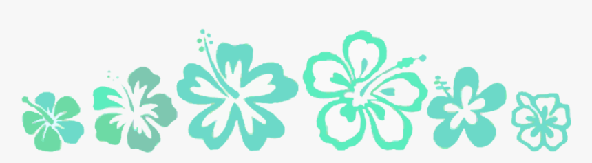 Hawaiian Flower Design Border - Illustration, HD Png Download, Free Download