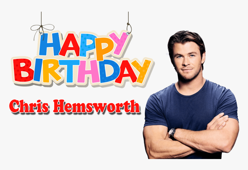 Chris Hemsworth Png Free Download - Man, Transparent Png, Free Download