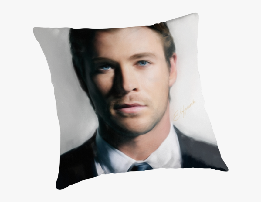 Chris Hemsworth By Andirobinson - Cushion, HD Png Download, Free Download