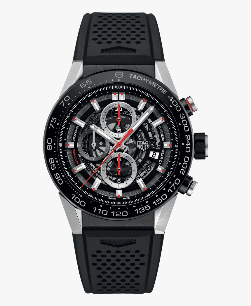 Tag Heuer Carrera Calibre Heuer 01 Automatic Chronograph - Tag Heuer Calibre 01 Rose Gold, HD Png Download, Free Download