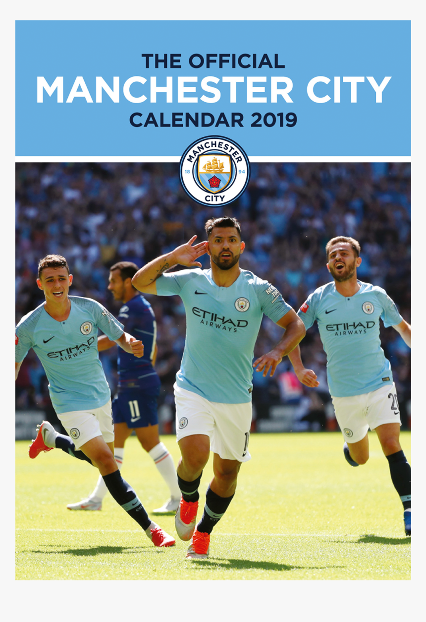 Manchester City A3 Calendars - Man City Calendar 2019, HD Png Download, Free Download