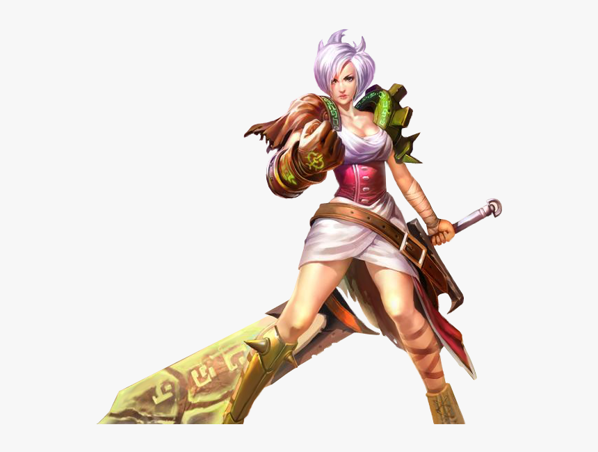 Riven Splashart Old - League Of Legends Riven Ingame, HD Png Download, Free Download