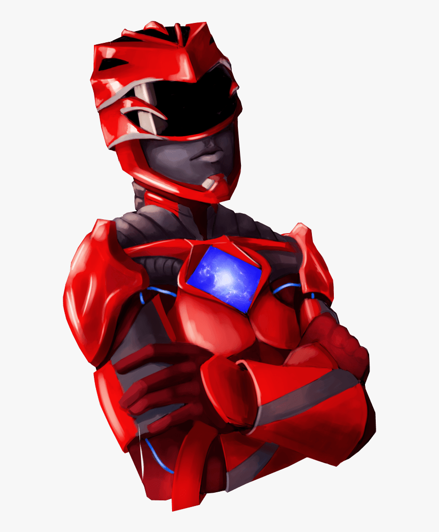 Red Power Ranger Sticker - Superhero, HD Png Download, Free Download