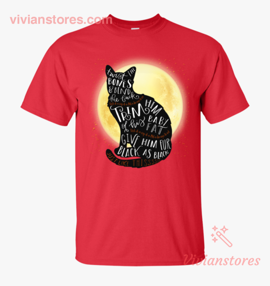 Thackery Cat Word Art Halloween Black Cat T-shirt - Cat T Shirt Halloween, HD Png Download, Free Download
